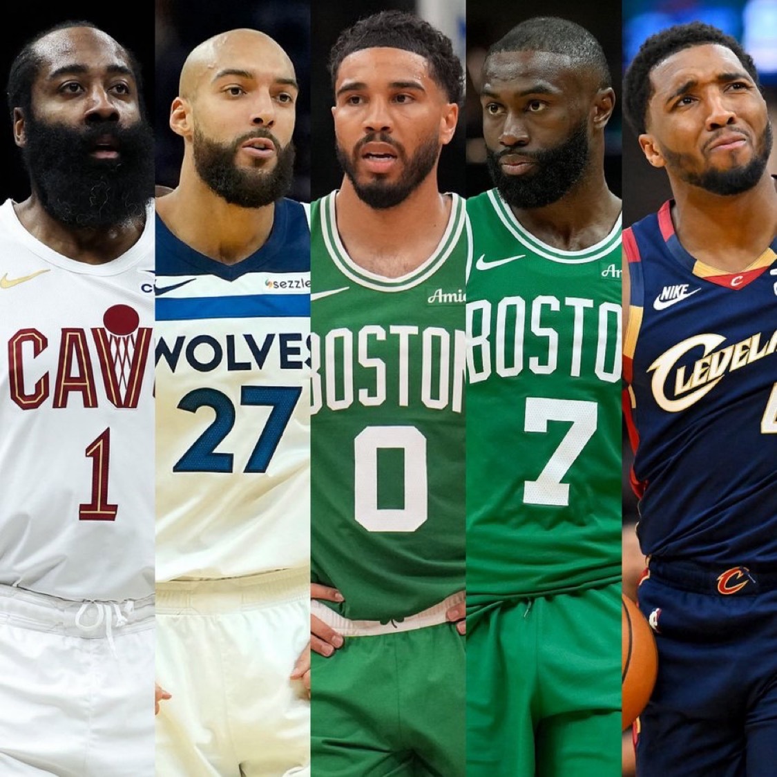 美媒：现役球员中连续进入季后赛次数最多的球员：17—詹姆斯·哈登10—鲁