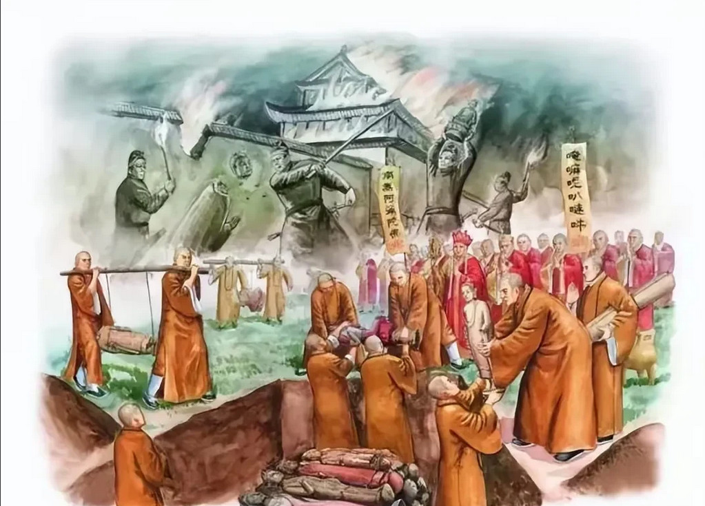 五台山不再接受米面油​寺庙新规一出，全网炸锅。如今的寺庙己成为物欲横流的敛财场。