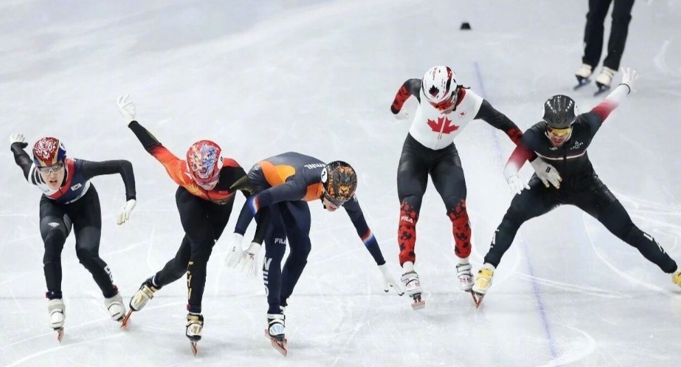 孙龙银牌已经很不错了，孙龙以0.028秒只差排名第二，拿到一枚银牌，这也是本届冬