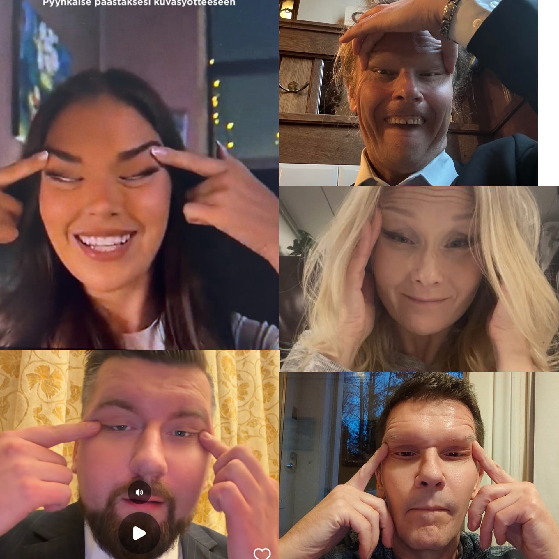 芬兰的一些明星和政府官员！说实话，个人感觉这个动作对我并没有杀伤力，我看了之后不