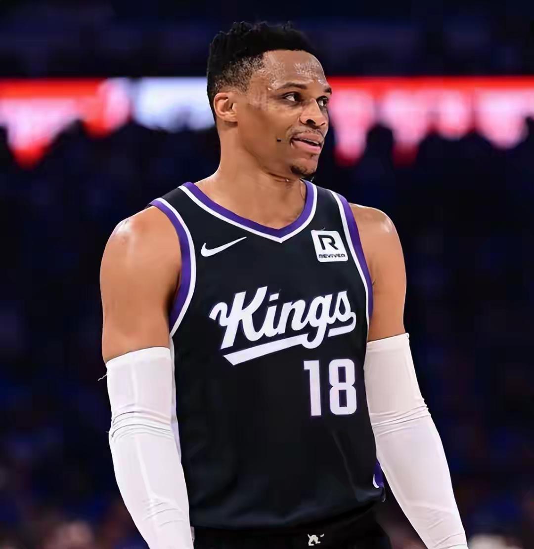 底薪老将24+13+14第207次三双现在国王的看点真的只剩威少了如果不