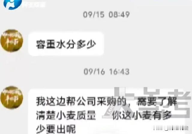 “一手交钱、一手交货还能出问题?”河南新乡,男子网上接到一个采购104吨小麦的订