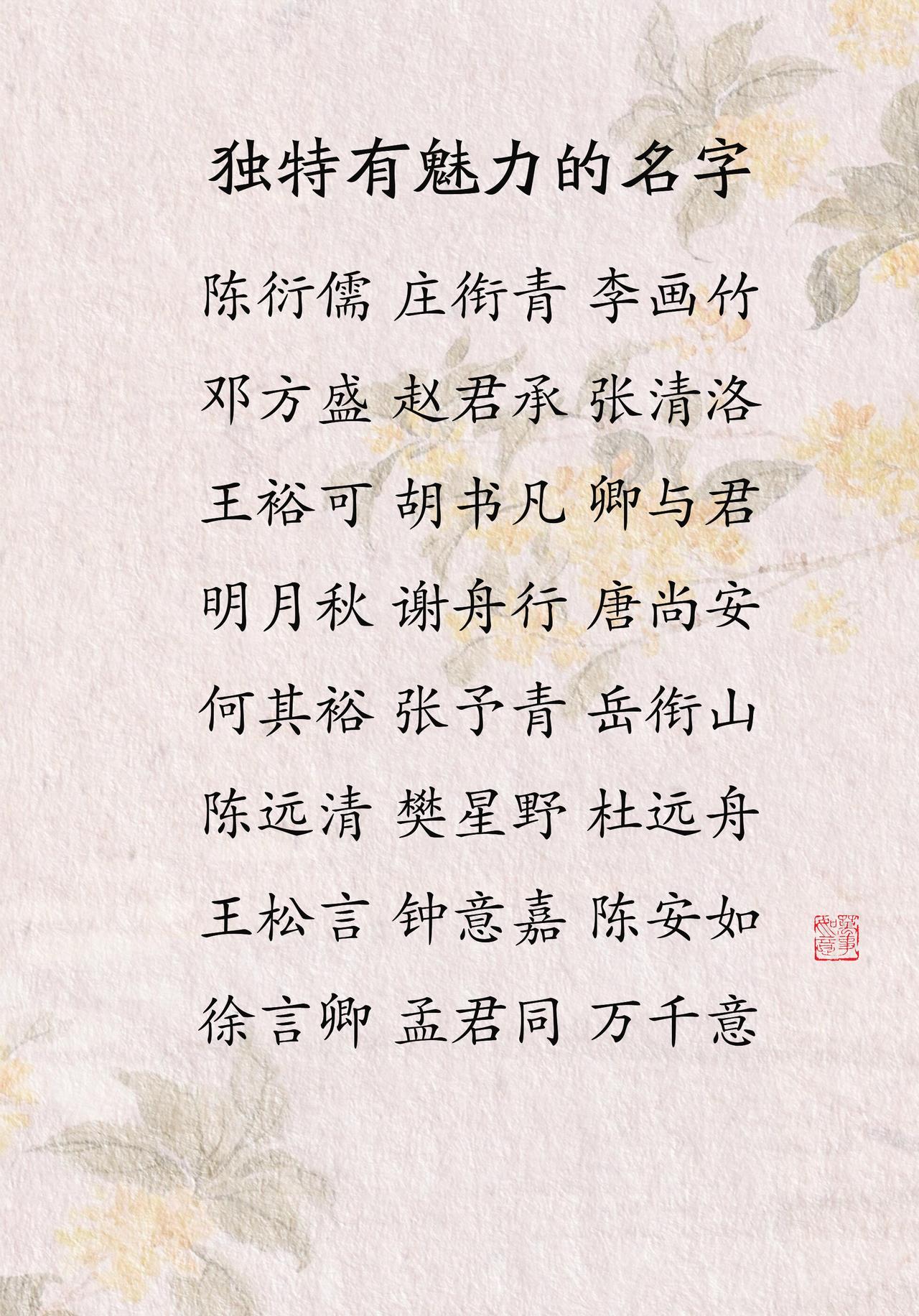 134个独特有魅力的好名字，神采奕奕的男孩名，清雅如兰的女孩名新生儿育儿经