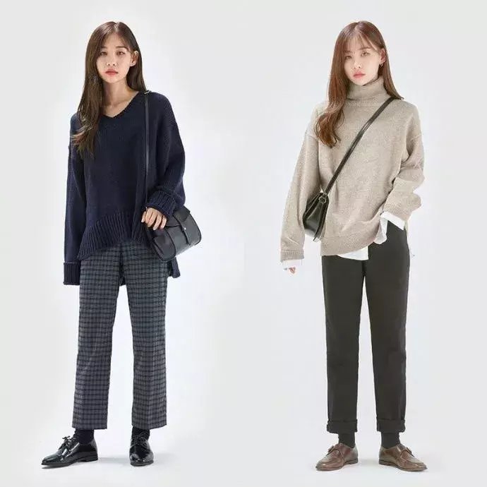 女性潮流丨这样穿衣服回家过年, 她们都说我长高了