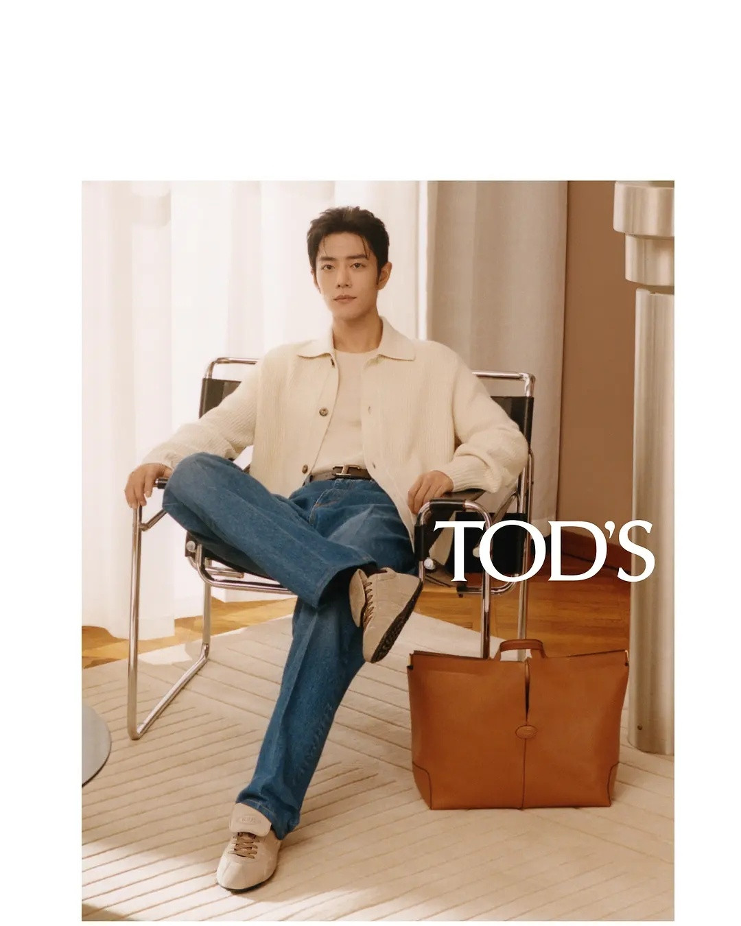 肖战×TOD'S2025年最新秋冬成衣全球广告又是单人地广先行五年期间，十