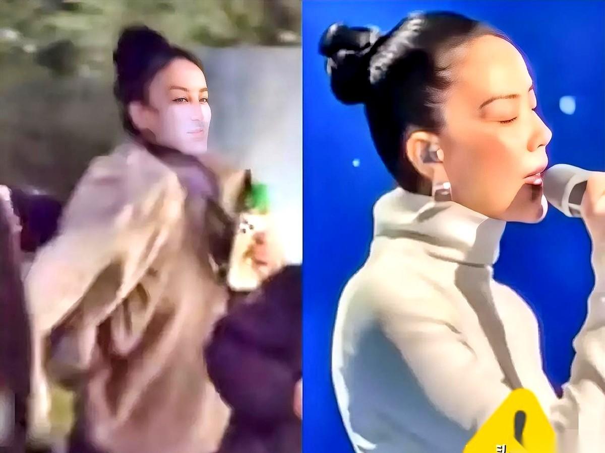 王菲跟俞飞鸿吃饭的照片刚出来，饭桌上有什么没人关心，所有人的眼光，都死死钉在她那