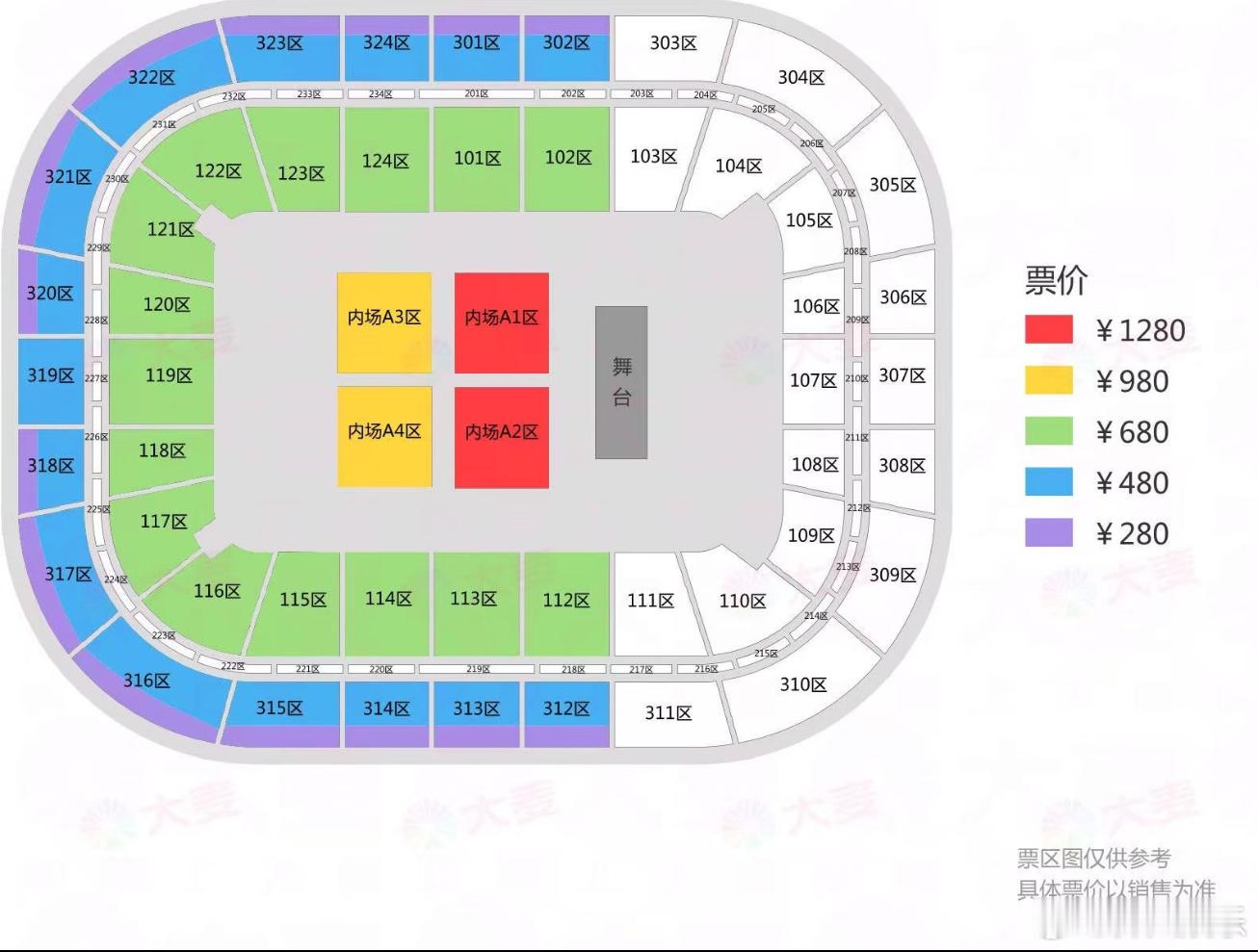 于文文成都演唱会二级平台低至对折依旧卖不动[捂脸哭]五层看台直接取消了😳​