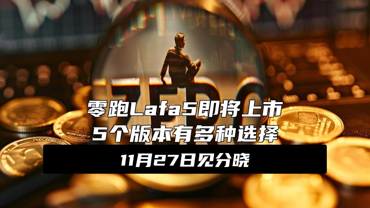 零跑Lafa5将于11月27日上市预售10.58-13.18万元10万出头想