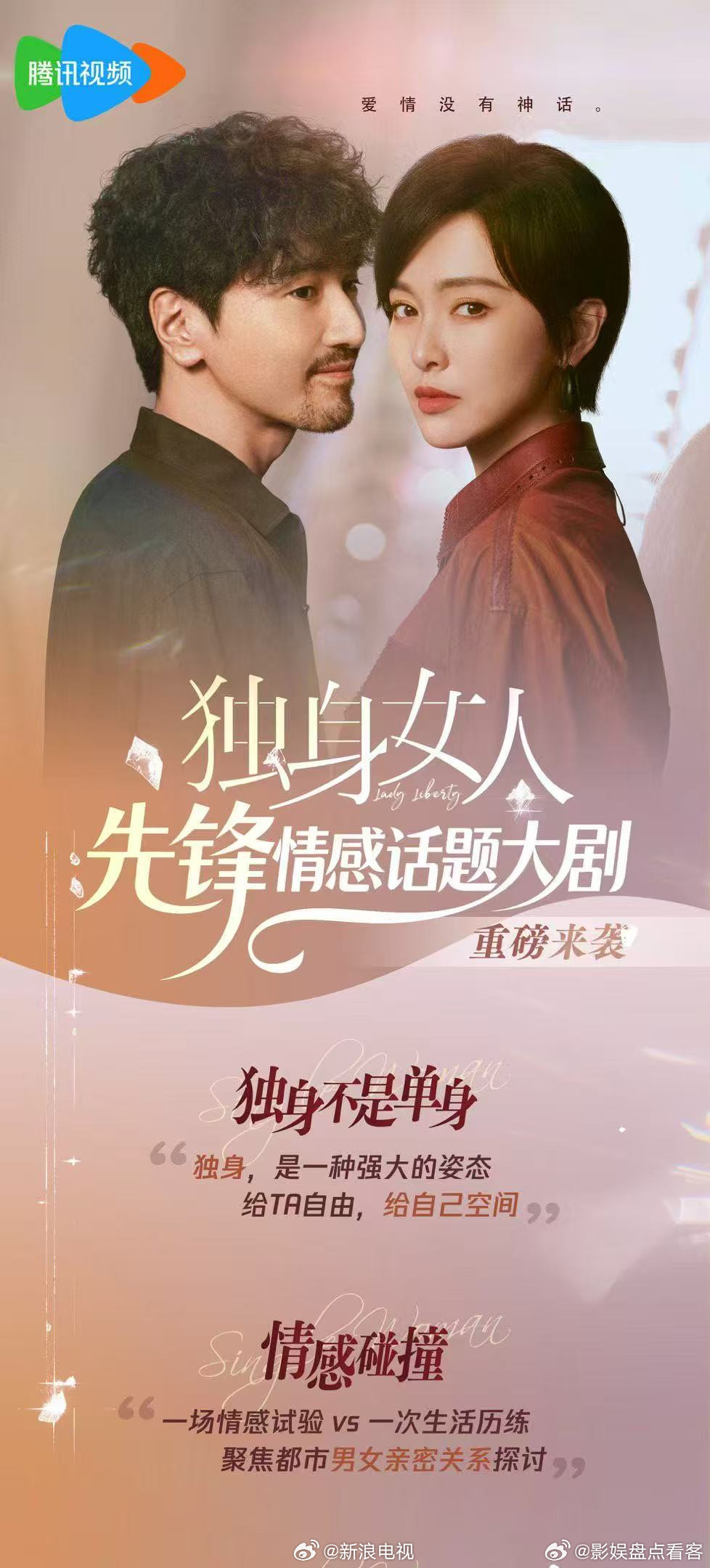 👏👏千呼万唤唐嫣主演的《独身女人》播前招商！「先锋情感话题大剧」都在无比期待