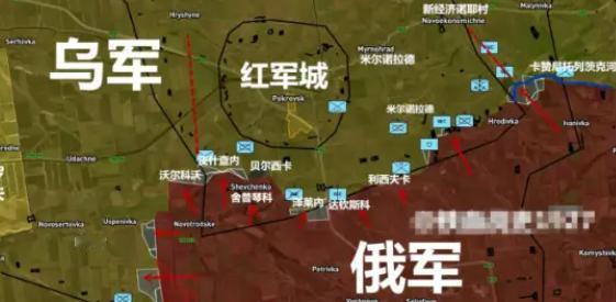 俄乌激战红军城！为了夺取红军城，俄军下了血本，动用17万兵力，在空地火力的掩护