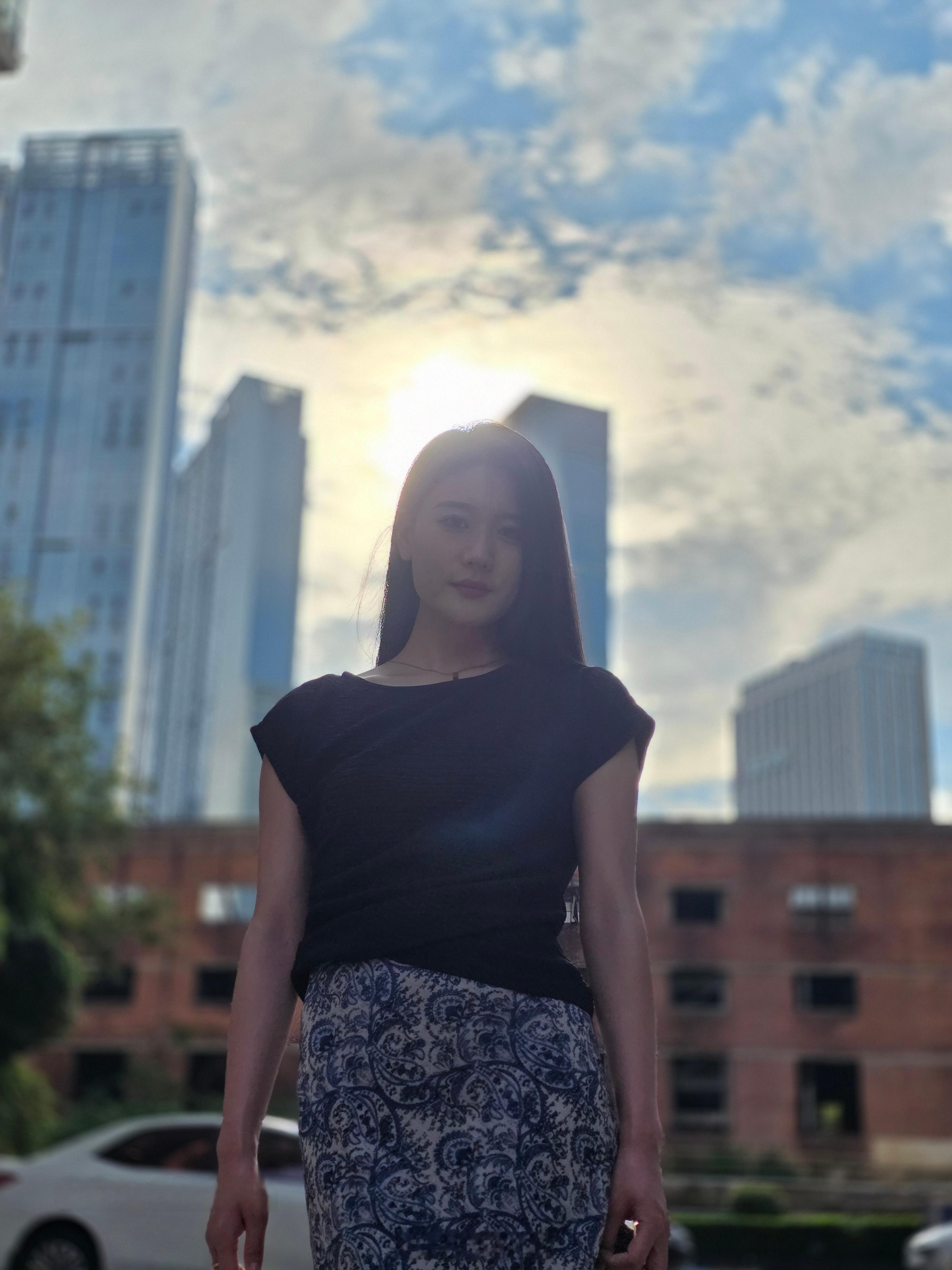 【华米OV耀果星7台超大杯影像旗舰·逆光人像样张盲评测试】觉得哪张逆光表现最好评