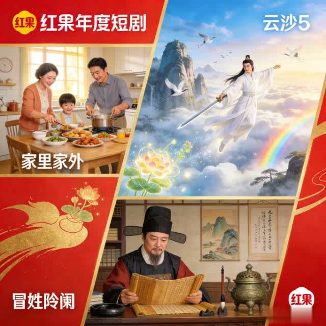 红果年度短剧破圈：从“爽感速食”到“质感长情”的逆袭当《家里家外2》以10