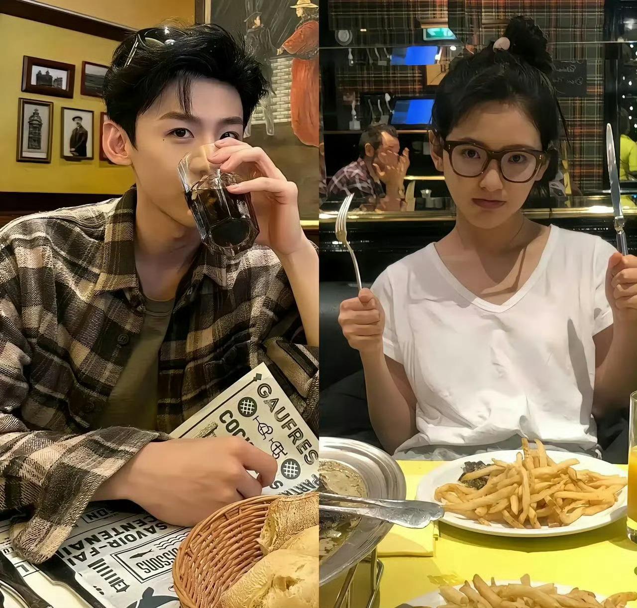 说实话比宋轶配太多了这俩人看着就是一个风格的​​​