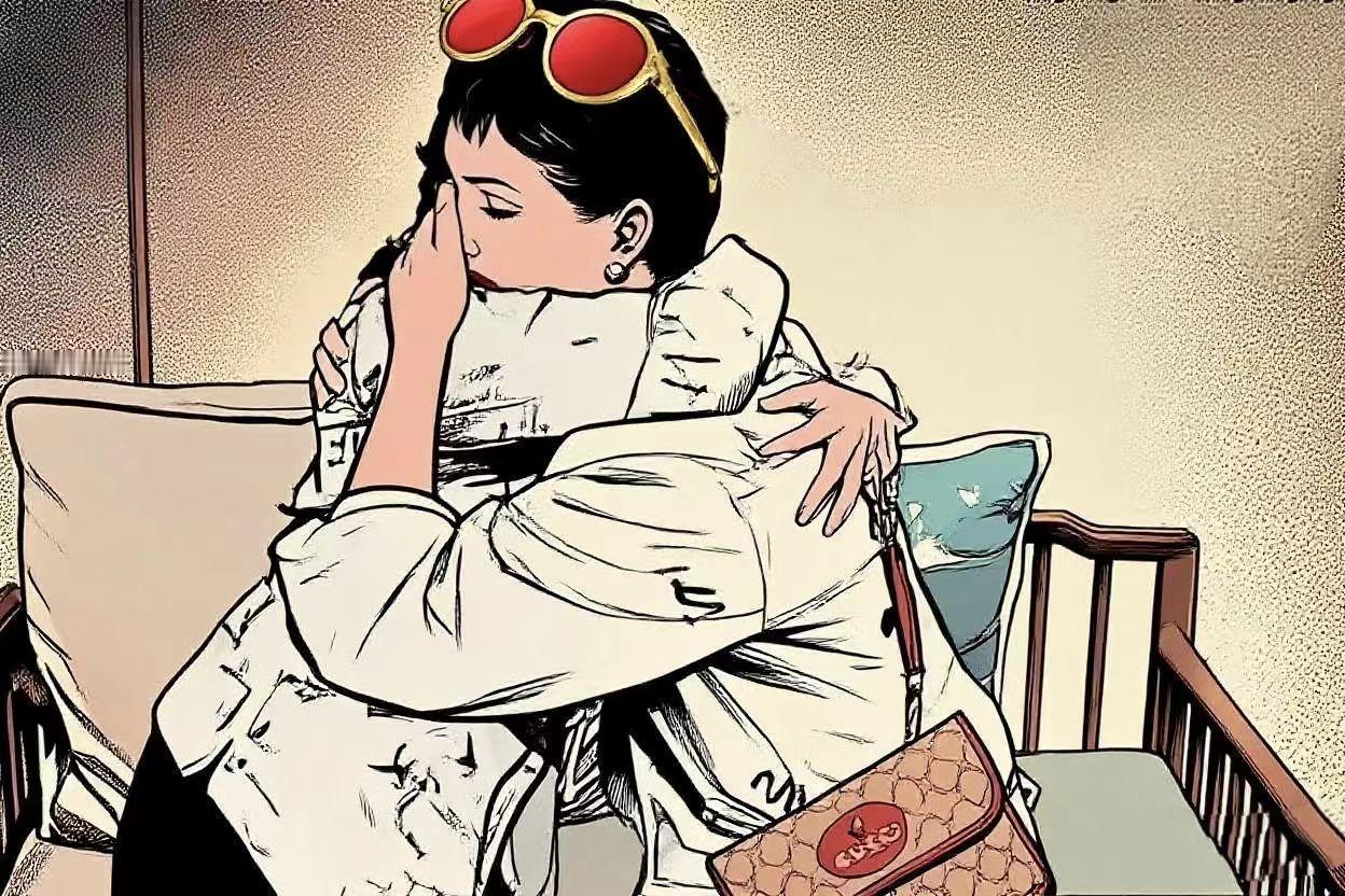 从曾经意气风发的许方一姐到如今眼神迷离抑郁的哭惨小妹，某王参与二八沦落到如今这种