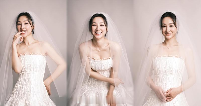 高海宁惊喜晒单人婚纱照好友惊呼差点喊恭喜高海宁（高Ling）单身多年，至今感情