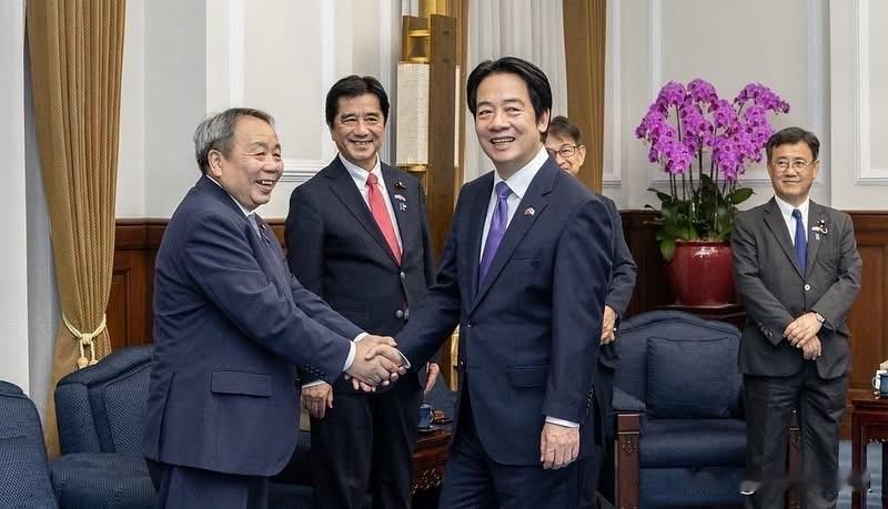 石平今（13日）在社媒发文叫嚣称，这是拜见赖清德之时，我与赖清德的握手之照。老石