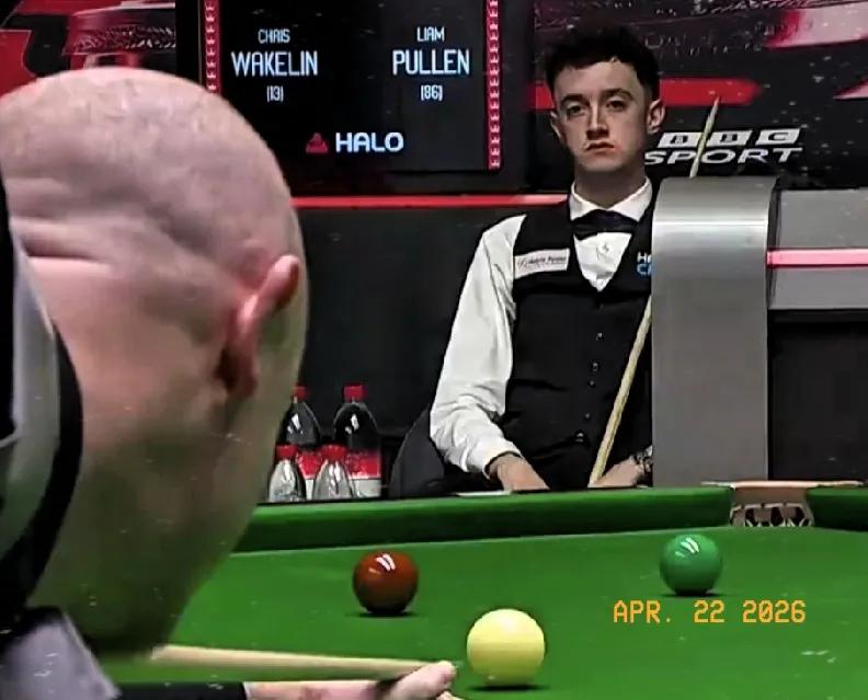 韦克林第二阶段比赛最新消息:韦克林拿下第12局，比分7-5领先，二连胜，继续扩