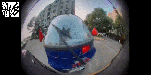 上海这事儿太闹心了！郭先生刚买1年多的新车，在小区被同楼残疾阿姨开着残疾车“四连