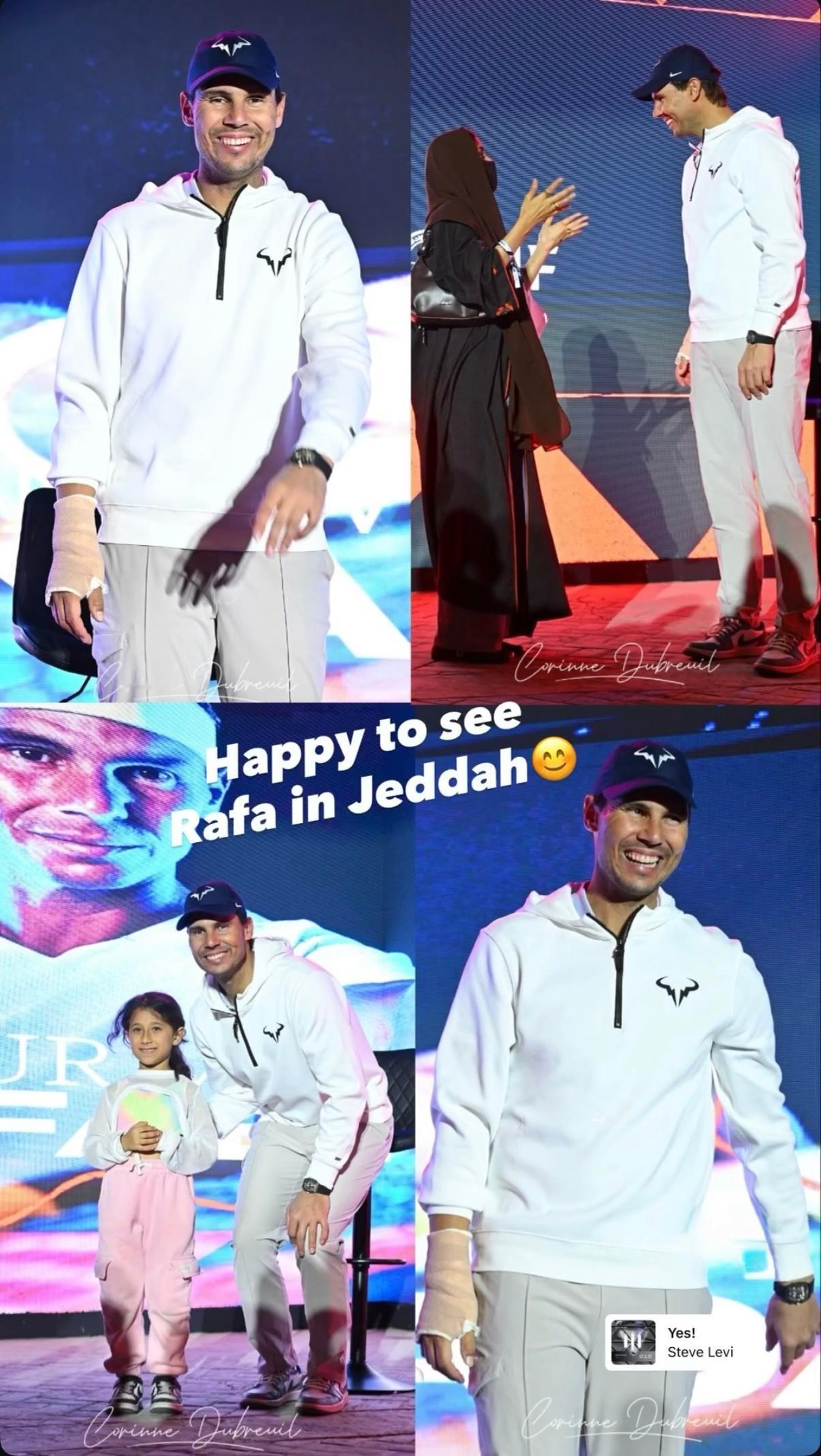 法国摄影师CorinneDubreuil本周在吉达担任ATP新生力量总决赛的官