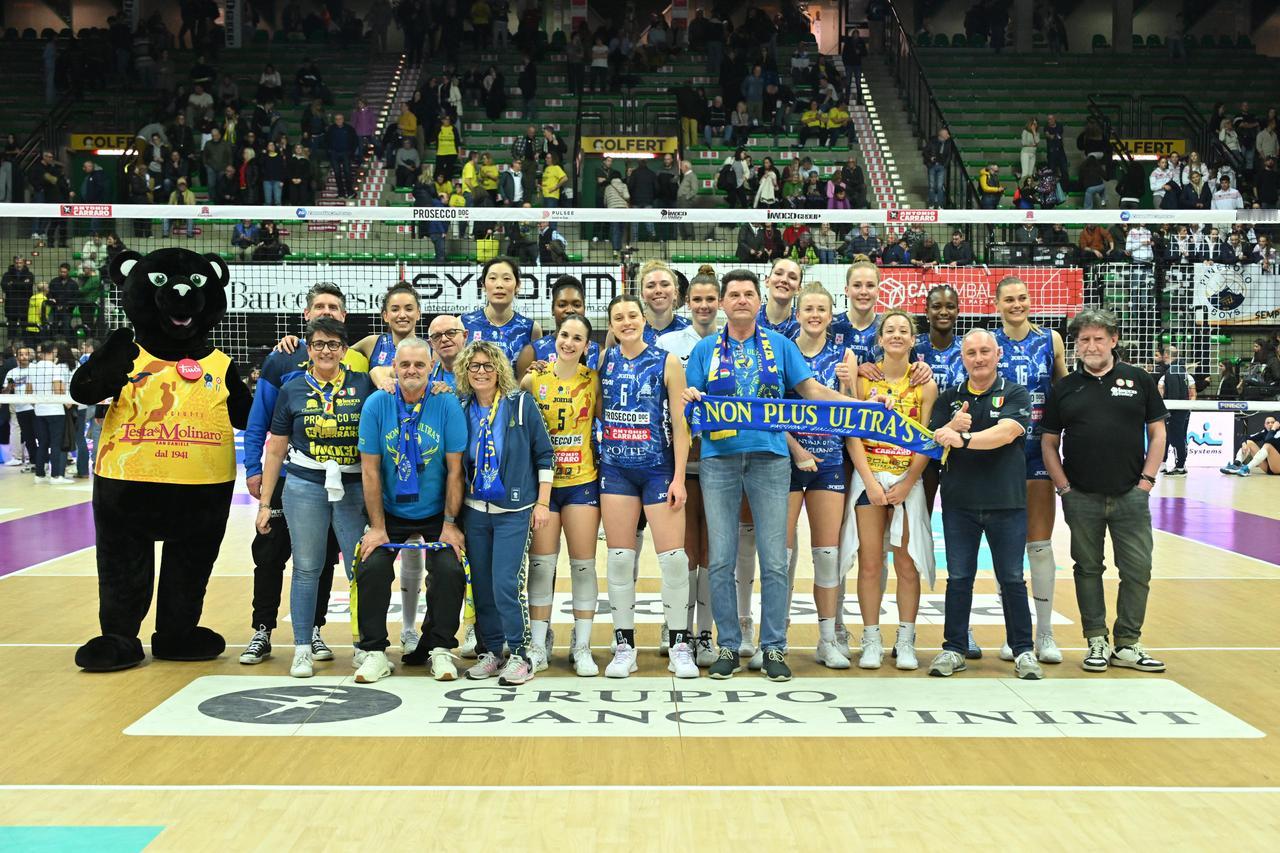 科内利亚诺常规赛第一，蒙维索降级[睡觉]2025-2026女排意甲常规赛最后