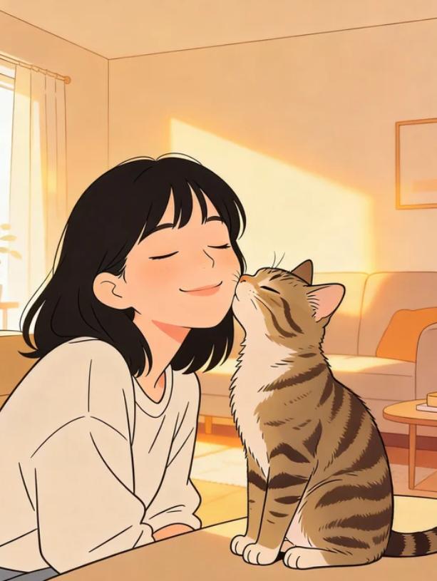 有这几种行为，说明猫被你养熟了！1.对你露肚皮刚养的猫咪，很少有让你摸肚皮的