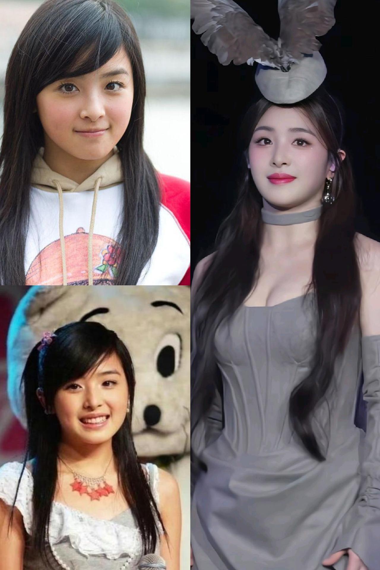 张含韵成功的诠释了什么叫“出名要趁早”，出道22年，如今也才37岁，正是最有成熟