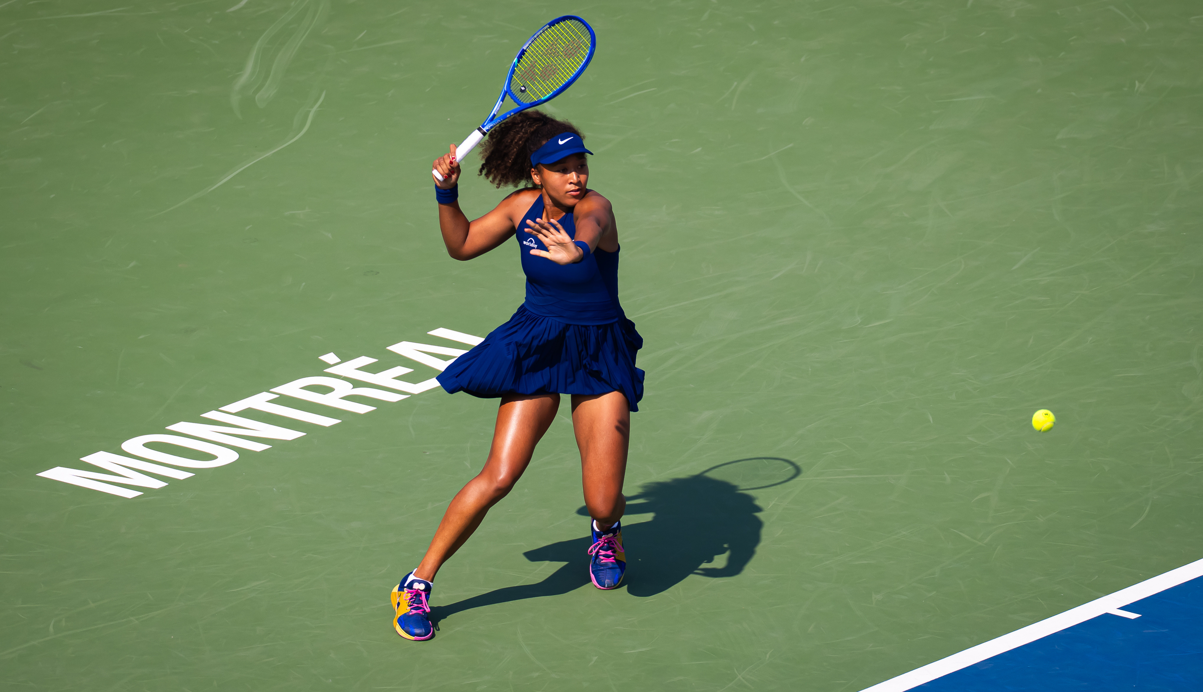 WTA1000蒙特利尔站，大坂直美以6-46-2淘汰本土资格赛选手阿瑟诺，收获