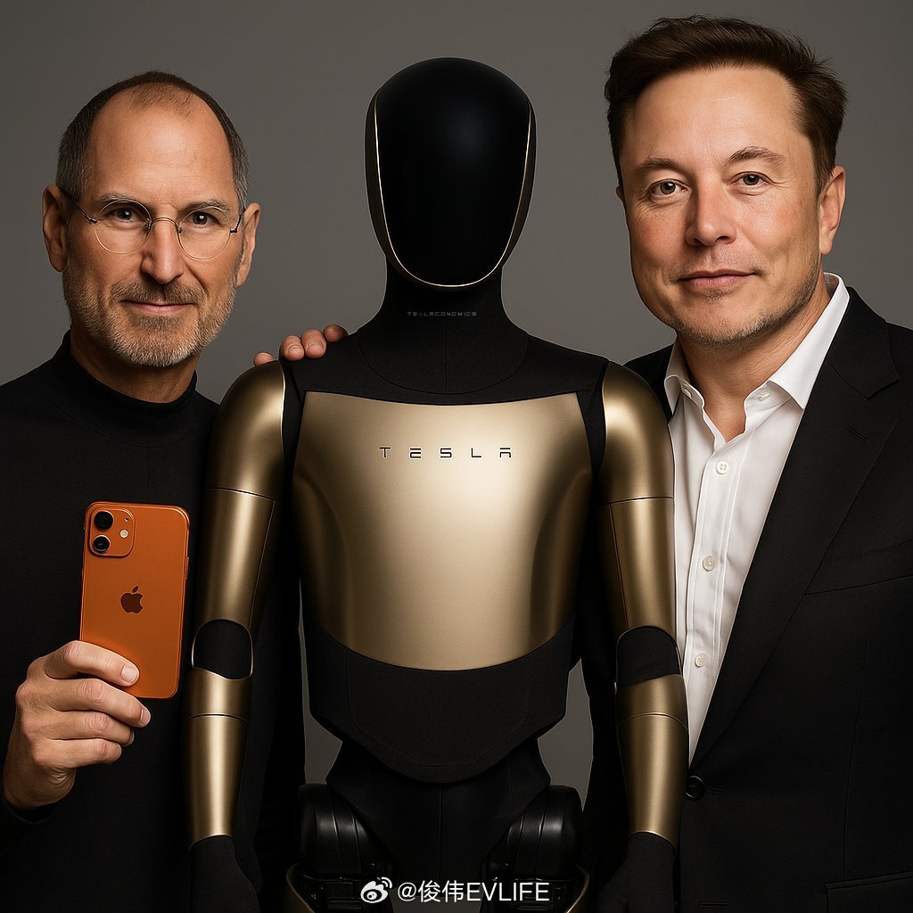 苹果做手机。特斯拉做电动车、储能Megapack、Robotaxi、类人机器人