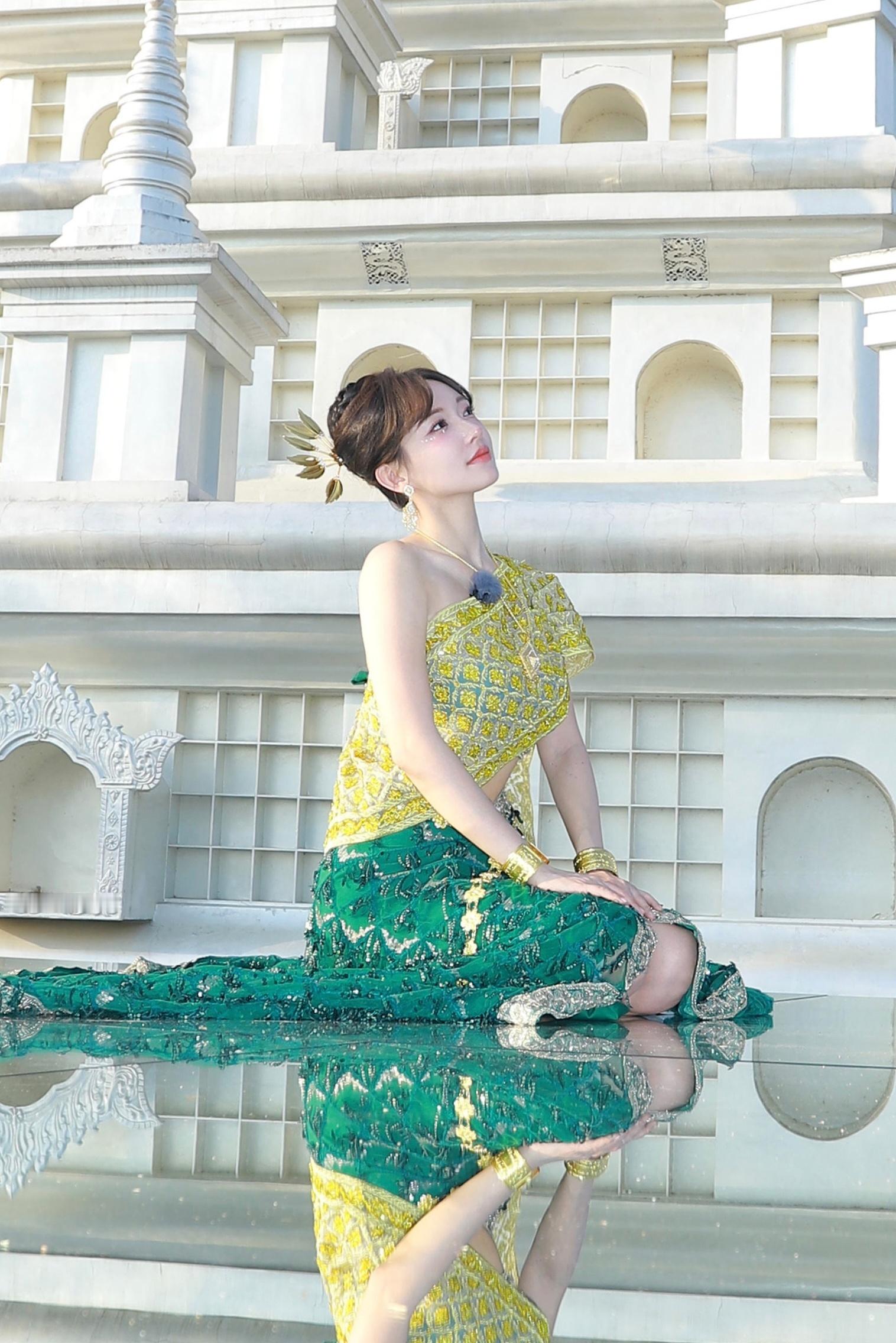 程潇傣族服饰造型🦚去年今日芒市取景拍摄