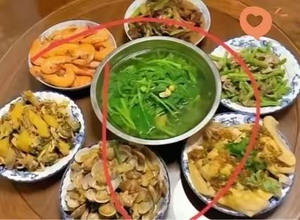 这桌子饭菜的食材，你说的150比较贴边[大笑]480元太不靠谱，这阿姨一顿饭稳赚