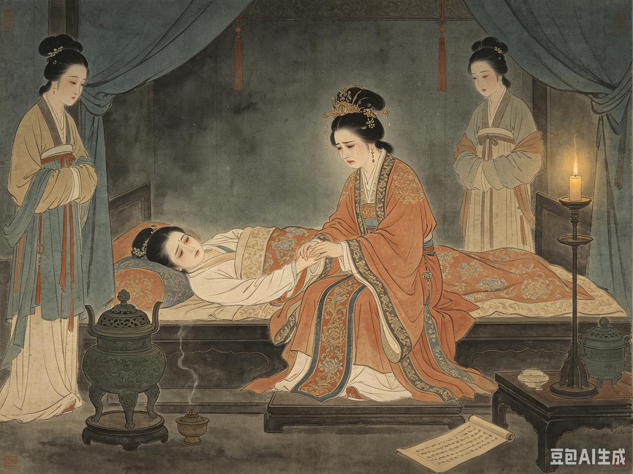 北宋某天，附马王诜故意跟8个小妾当着生病的宝安公主面前淫乱，史书只敢写十二个字—