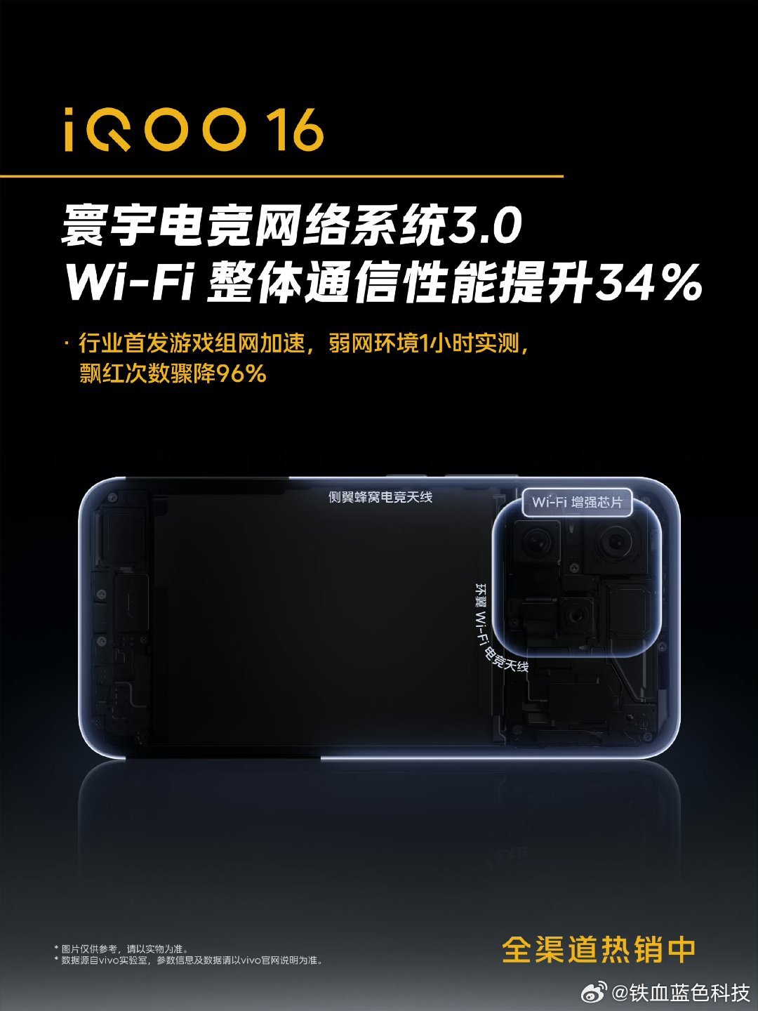 #iQOO16#不止拼性能，网络直接卷到队友层面寰宇电竞网络系统3.0，针对游戏做了特别优化让玩起来