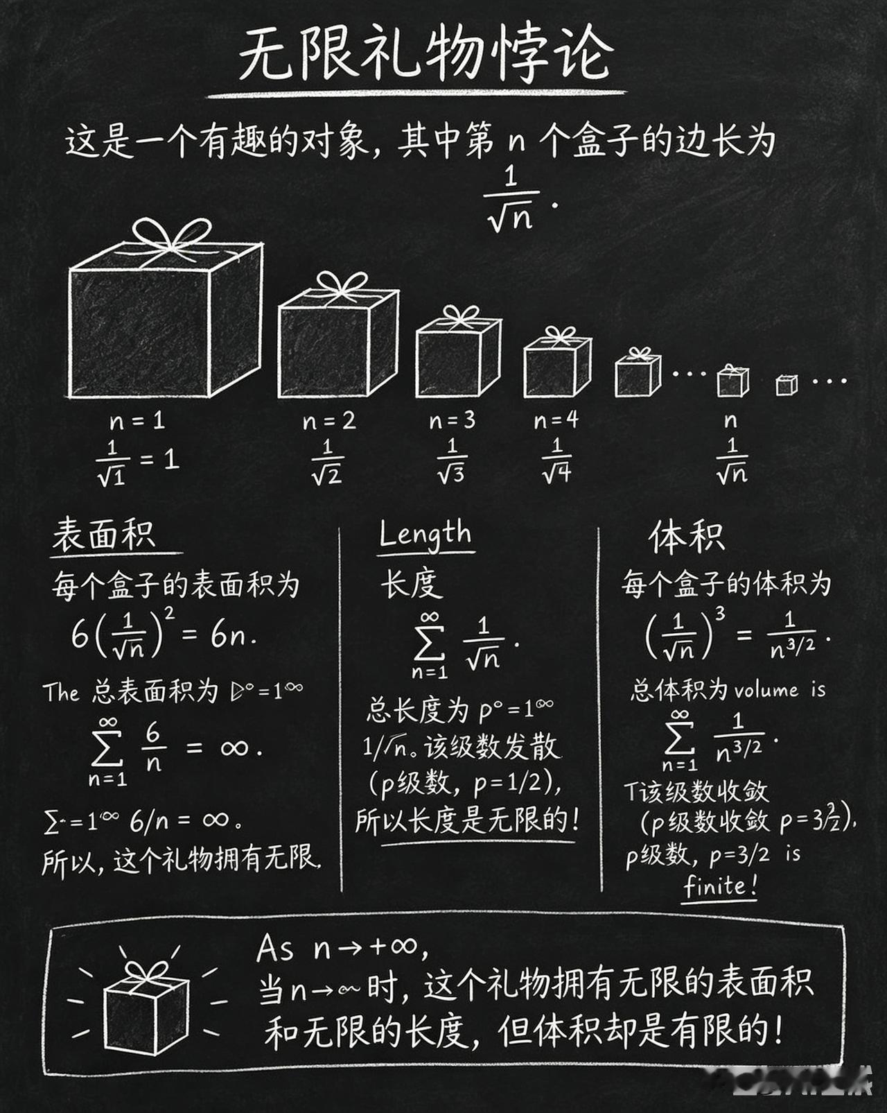 数学中充满了神奇的技巧，而这正是我最喜欢的技巧之一！了解“无限赠予悖论”吧。