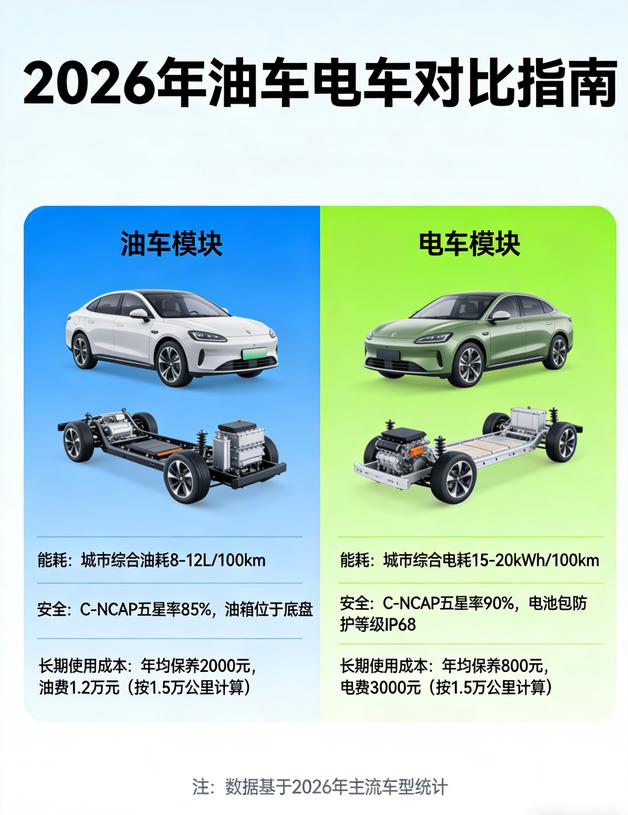 2026年购置税政策一落地，燃油车销量回暖，后台又被问爆了：现在到底选油还是选电