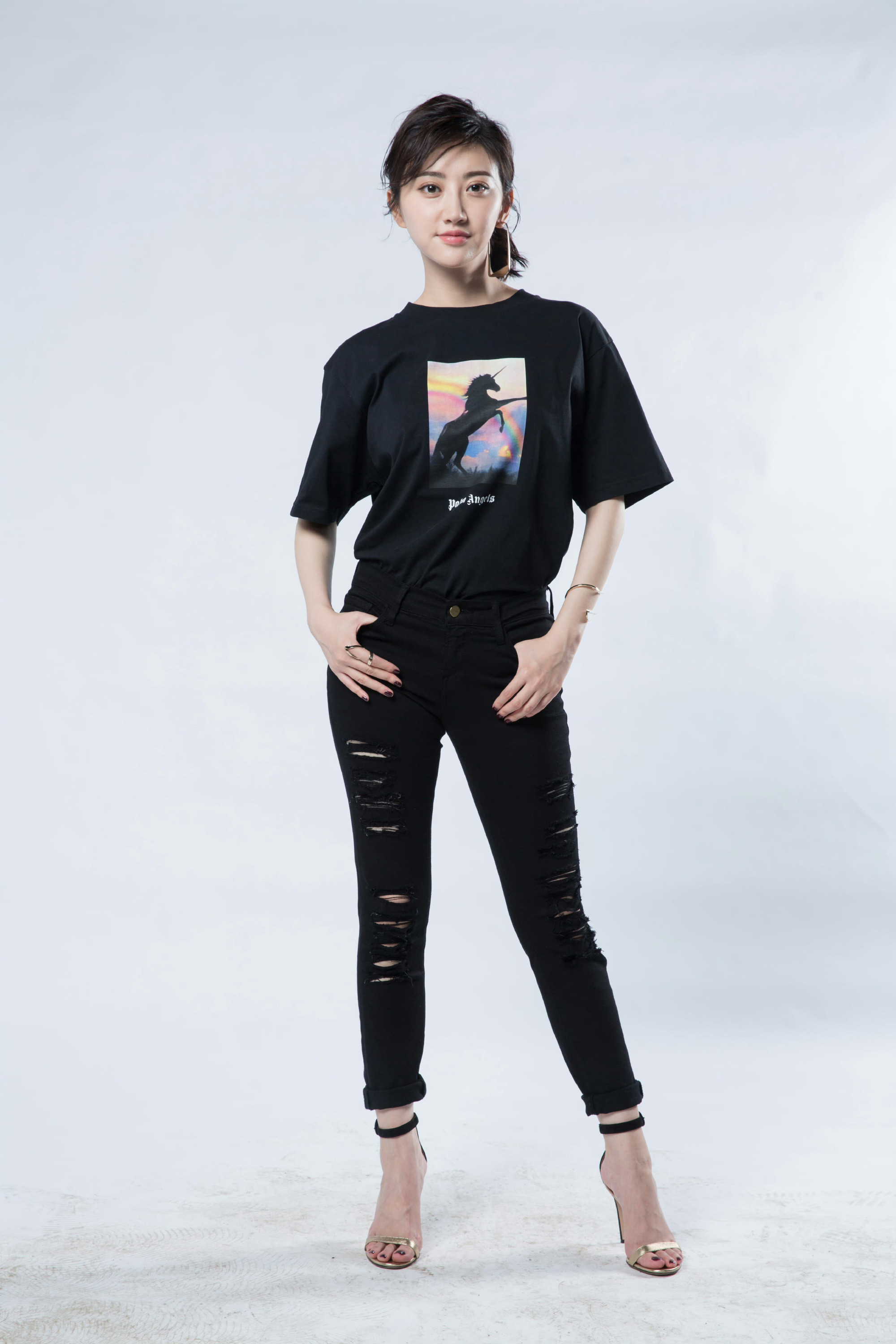 景甜的一组定妆照​​​