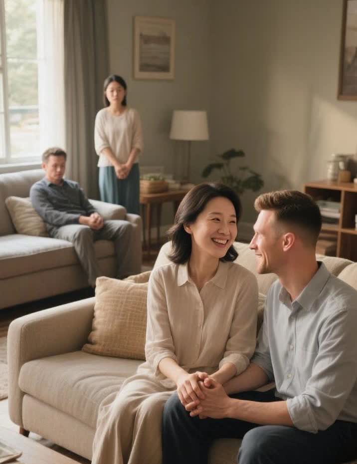 出国生活是对婚姻的一大考验。我朋友的邻居夫妇十年前去奥洲给儿子媳妇带孙子，妻子一