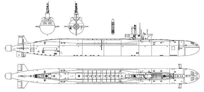 每天认识一件兵器俄罗斯“北风之神”级潜艇“北风之神”级潜艇是俄罗斯设计建造的新