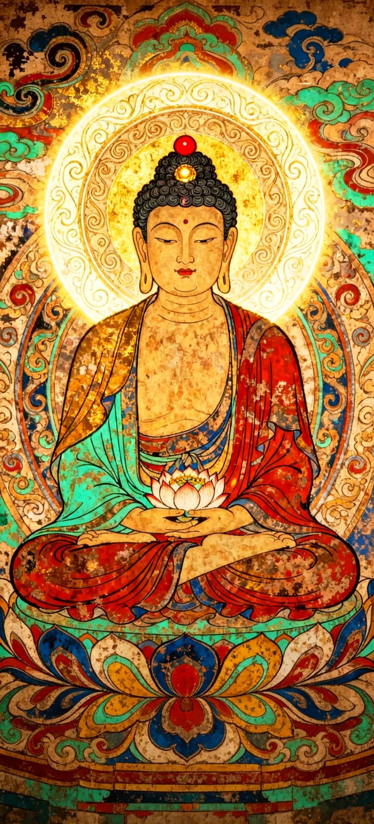 读懂娑婆世事，满心眷恋弥陀慈父从前常常心生感慨，为何心地纯良之人，行走在世
