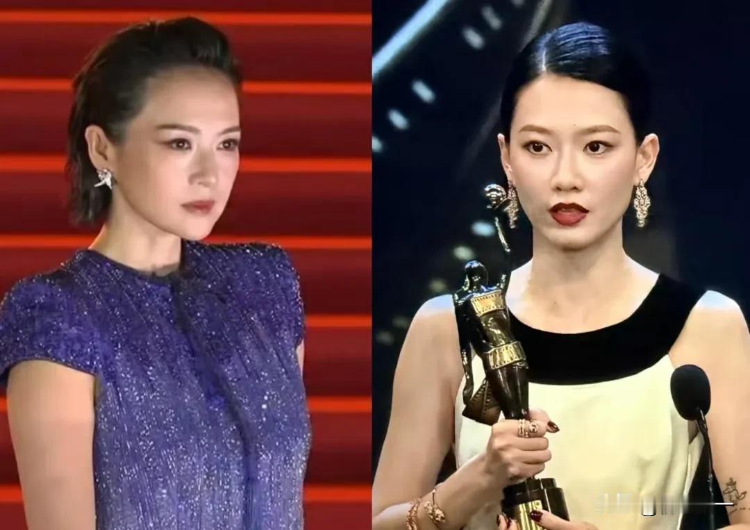 好唏嘘，47岁章子怡穿ArmaniPrivé2025秋冬高定，搭配Tiff