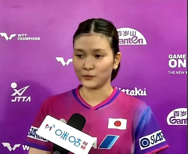 桥本帆乃香评价孙颖莎和王曼昱1、评价孙颖莎“众所周知，孙颖莎女单排名世界第