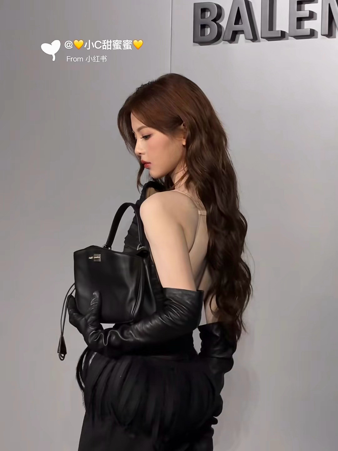 美越的social时刻🥂杨超越杨超越巴黎世家品牌挚友广州