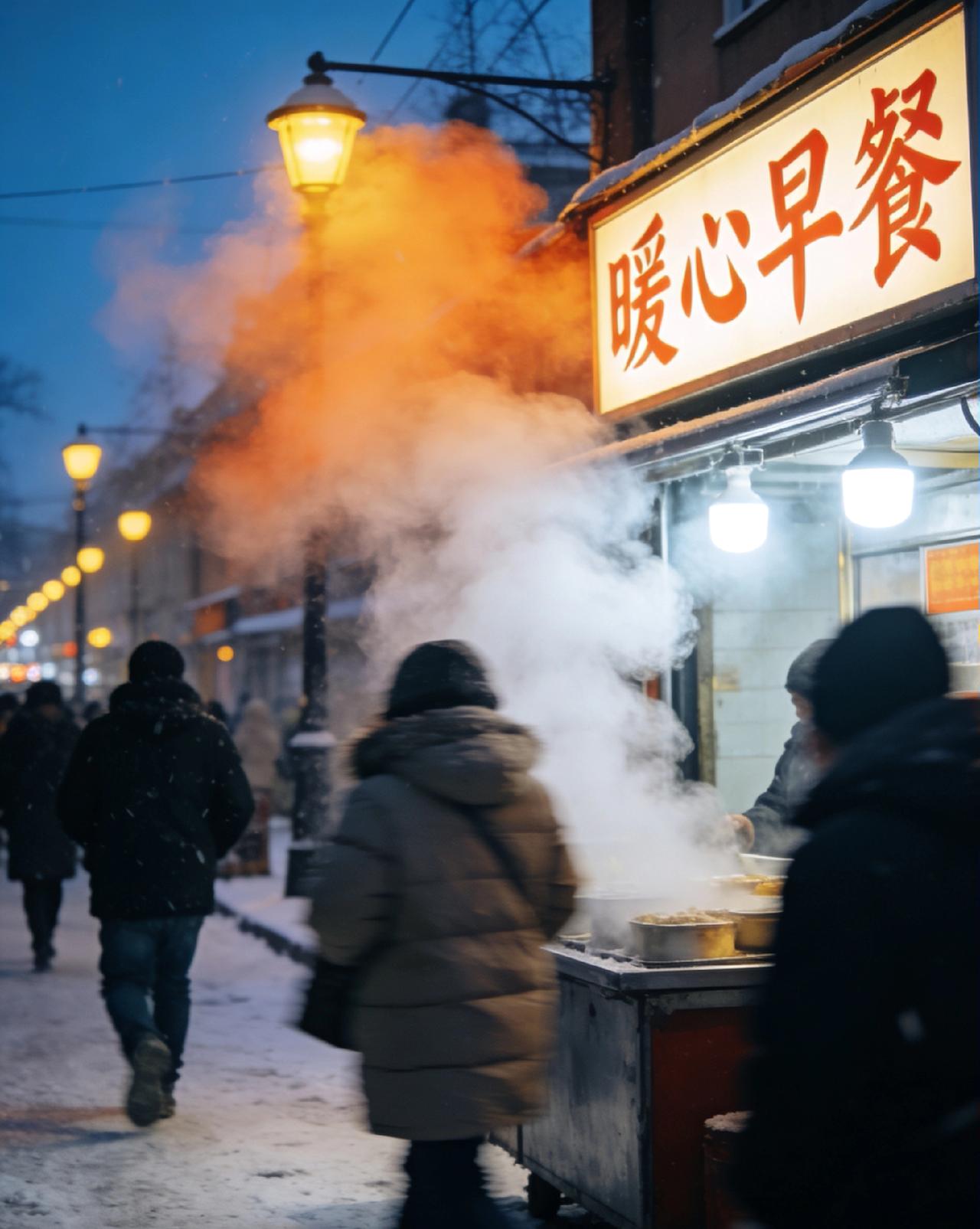 走在冬日的街头，寒风掠过耳畔，目之所及的街景，没有春夏的繁花似锦，却藏着独属于寒