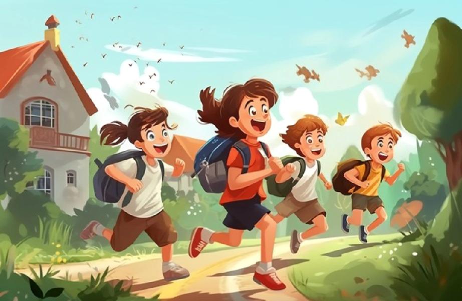 3月4号。南京中小学生陆续开学，到校报名。上午，中学生都去学校报到，领取新课本