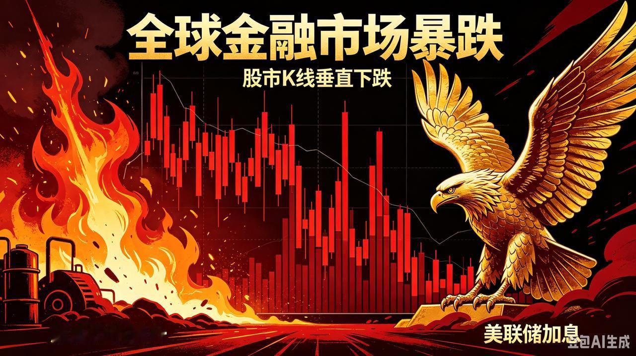 油价狂飙引爆全球崩盘，下周港股A股迎巨幅调整，创业板恐跌10-15%⚠️