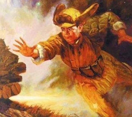 “他怎么可能堵得住机枪，当时美械枪支，一枪就能把身体打个稀巴烂，怎么堵得住”！说