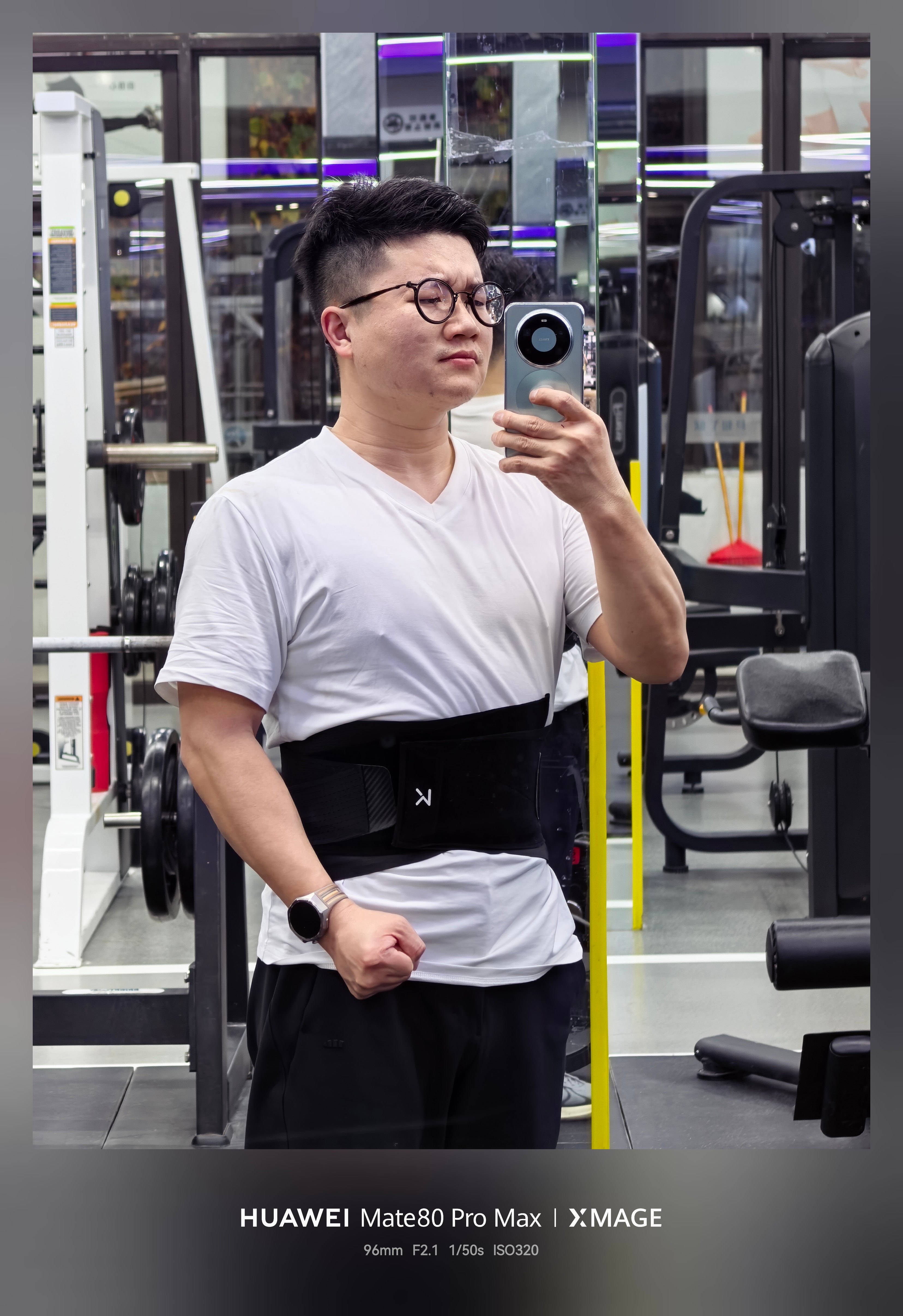 撸铁结束，去弄清楚六子肚子里有几碗粉