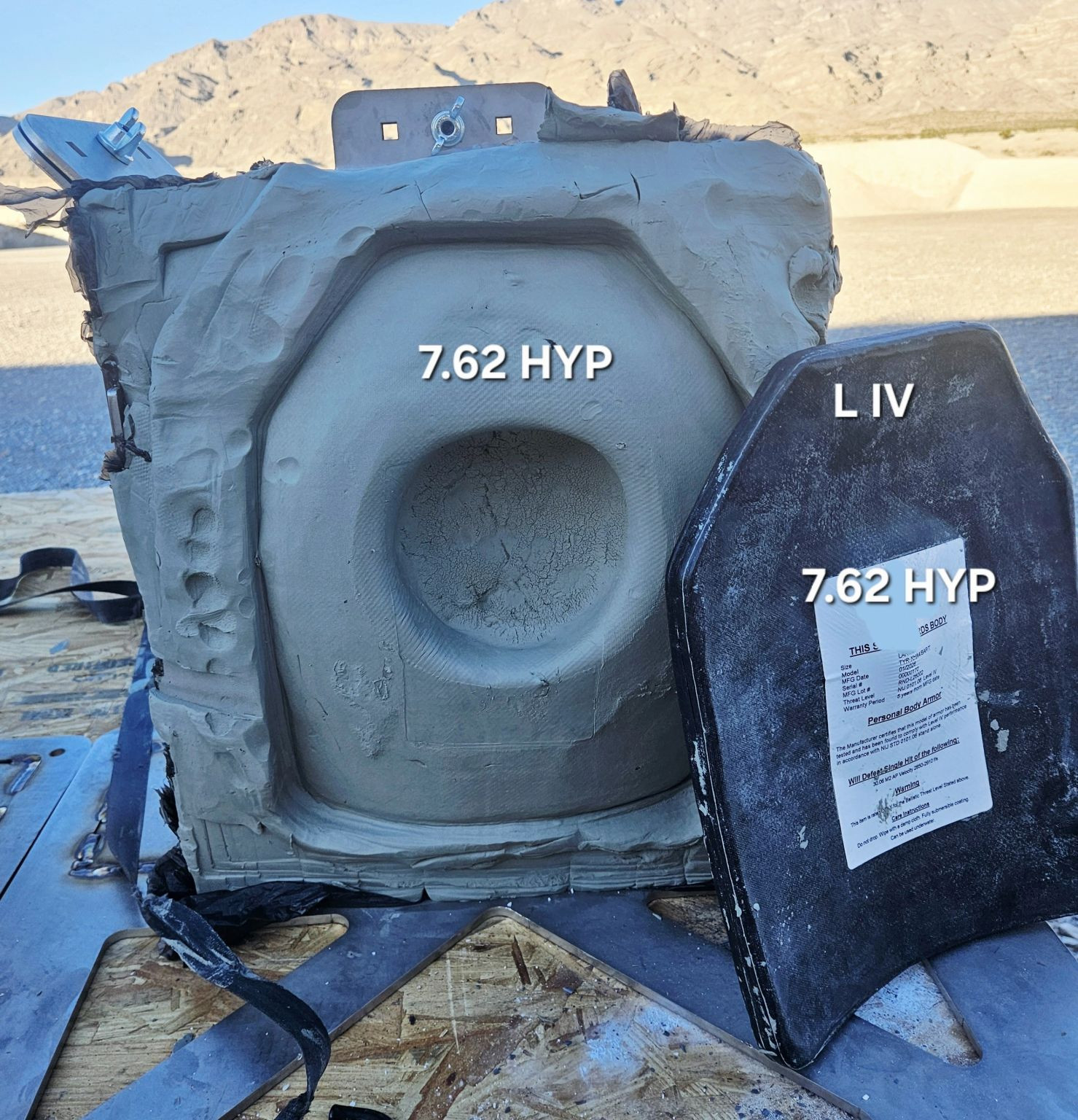 采用混合弹壳(HYP)设计的7.62毫米子弹（带有普通钢芯穿甲弹头）同美军现役