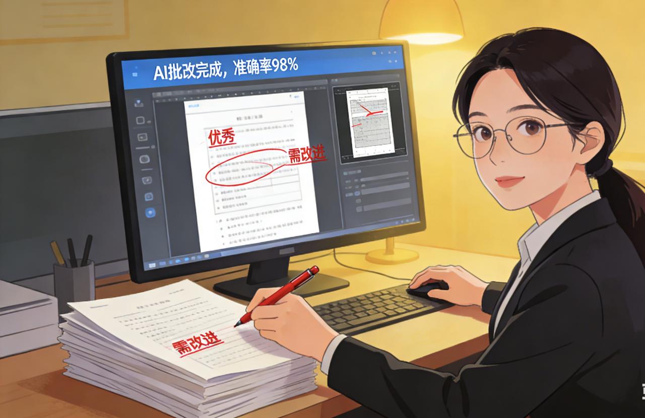 现在不少地区已经开始推广AI批改作业了，有些老师已经用的比较熟练了。人工智能广泛