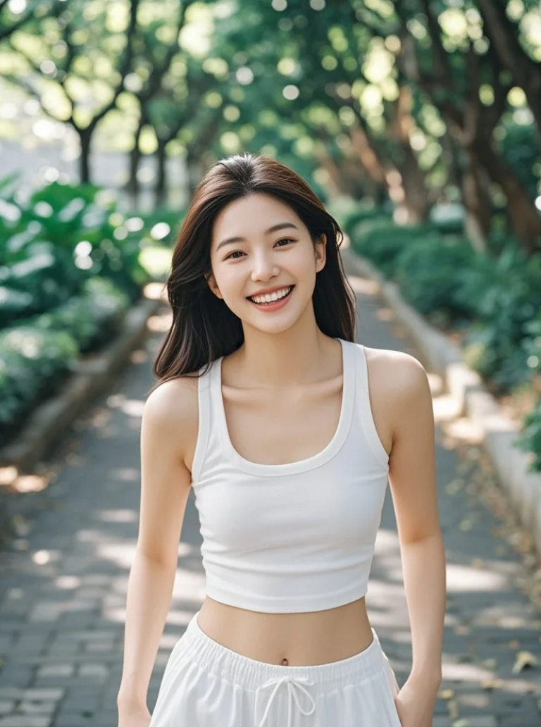 眼神狙击进行时！美女小姐姐的视线正在锁定你