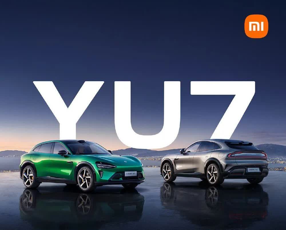 小米汽车首款SUV——小米YU7正式上市，3款配置的售价区间为25.35-3